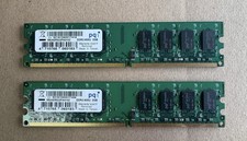 PQI DDR2 800MHz 2GB x2 Desktop Memory RAM Kit (4GB Total) PC2-6400U 1.8V picture