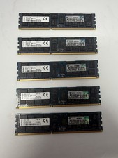 Lot Of 5 Kingston 16GB 2Rx4 PC3L-10600R Server Memory RAM HP647653-081 picture