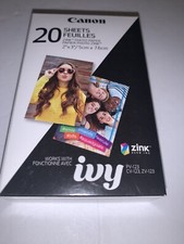 Canon Zink 2x3 Glossy Photo Paper - 20 Sheets - Brand New & Sealed picture