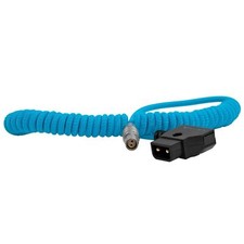 Kondor Blue Coiled D-Tap to Female LEMO 2-Pin for RED Komodo picture