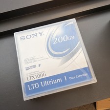 Sony LTX100G  LTO Ultrium 1  Data Cartridge Case of 5 - NEW Factory Sealed picture