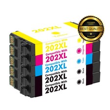 5 PK 202XL Ink Cartridge for Epson WorkForce WF-2860 XP-5100 printer T202XL Ink picture