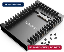 2.5 SSD SATA to 3.5 Hard Drive Adapter Internal Drive Bay Converter Mounting Bra picture