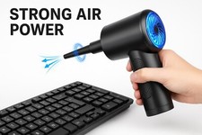 Portable Air Duster 51000RPM Cordless Electric Air Blower for PC Laptop Keyboard picture