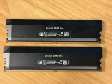 Crucial Pro OC Gaming 64GB (2x32GB) DDR5 6000MHz CL40 UDIMM XMP 3.0 EXPO Black picture