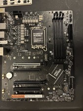 MSI Pro B760-P ATX Motherboard, DDR4, Intel LGA1700, WiFi picture
