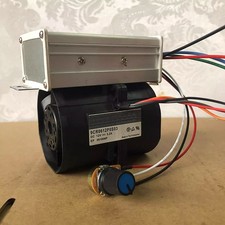 12V Cooling Fan 1PC Round Auto Car Electric Turbo Supercharger Intake 3.2A/4A picture