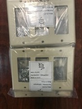 HIP Wall Plate, 3 Port  P/N: HIPDWP3IV   lot of 25 picture
