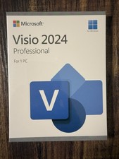 Microsoft Visio 2024 Professional USB Retail Sealed Box With Key 1PC picture