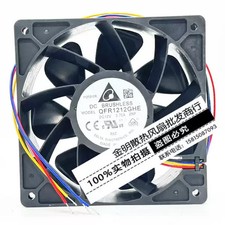 Delta QFR1212GHE 12V 2.7A 12038 4-wire PWM High-Airflow Cooling Fan picture