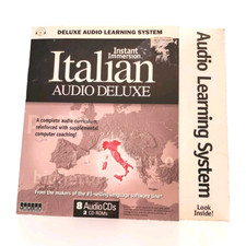 Language Learning - Instant Immersion Italian 8 disc deluxe edition  6.0  – 2003 picture