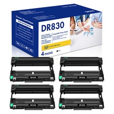 1-4PK DR830 Drum Unit Compatible with Brother MFC-L2980DW HL-L2480DW DCP-L2640DW picture