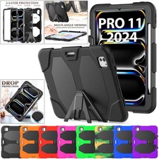 Fr iPad Pro 11 inch M4 M5 2025 Heavy Duty Shockproof Stand Case Screen Cover】 picture
