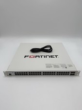 Fortinet FS-248E-POE 48-Port Rack Mountable Ethernet FortiSwitch P21940-05-01 picture