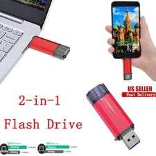 1PCS 32G 64G USB 3.0 Flash Drive Dual Type-C 2-in-1 Memory Stick For Phone picture