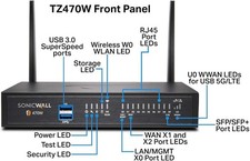 SonicWall TZ470W 3 Yrs Essen. PLUS More Until Setp 2029 Auth Reseller picture