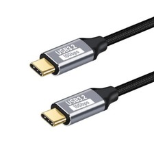 0.5meter USB-C to USB-C 3.2 Gen2 Type-C Charger Data Cable PD 100W 5A 10Gbps picture