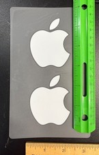 Apple Logo Decal Stickers Genuine Original  out of box NEW picture