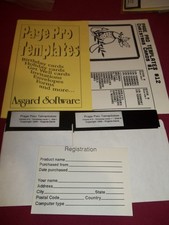TI-99/4A TI99 PAGE PRO TEMPLATES 12 by Virginia Davis - Asgard Software GRAPHICS picture