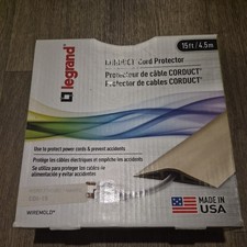 LEGRAND CDB-15 CORDUCT CORD PROTECTOR 15' BROWN WIREMOLD NEW picture