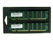 1GB Kit [2x512MB] SDRAM PC100 Non-ECC Unbuffered 168 Pin 3.3V Memory 32X8 picture