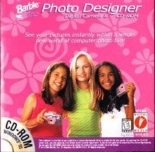 Barbie Photo Designer PC CD kids girls digital image photo flip book fun effects picture