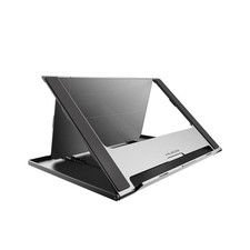 Best HUION ST200 Adjustable Laptop Stand for Desk, Aluminum Computer Foldable picture