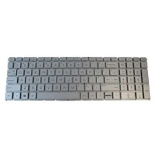 Silver Backlit Keyboard for HP 15-DA 15T-DA 15-DB 15T-DB Laptops picture
