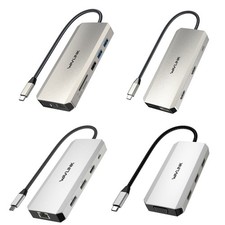 WAVLINK USB-C Hubs & Docking  7-12 Ports Triple/Quad Monitor 8K/4K PD Charging picture