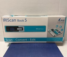 IRIScan Book 5 Handheld Portable Document Scanner USB In White 458743 Open Box picture