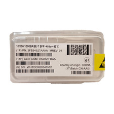 NOKIA Alcatel-Lucent OEM 3FE64927AA SFP 1G Optical Transceiver 10/100/1000BASE-T picture