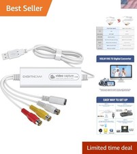 Video Capture, USB Video Capture Device, Convert VHS to Digital, VHS/VCR/Hi8/... picture