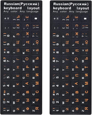 Character Keyboard Stickers 2-Pack | for Laptops, Desktops and Mac Devices | picture