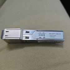 Cisco Meraki MA-SFP-1GB-TX 1000Base-T 1 GbE SFP-T RJ45 SFP active Copper Module picture