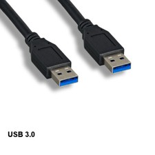 [10X] 3' Spuer Speed USB 3.0 Type A Cable 5Gbps Male Sync Charge Connect Data picture