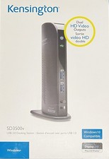 Kensington USB 3.0 Docking Station • Dual HD Video Outputs • MacBook Surface etc picture