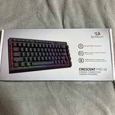 Redragon CRESCENT PRO 68 Wireless RGB Macro Key Compact Gaming Keyboard JP picture