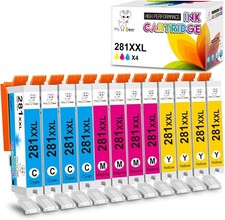 CLI-281 XXL Cyan Magenta Yellow-12 Color Ink Compatible with Canon 281XXL CLI281 picture