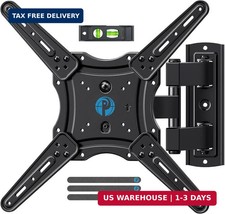 Pipishell Full Motion TV Wall Mount for 26-65 inch TVs up to 77 lbs | Max VESA 4 picture