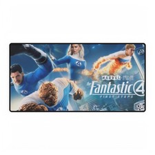 The Fantastic Four First Steps Movie Poster Heroes Action Mouse Pad Desk Mats picture