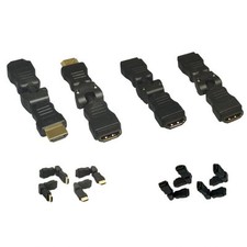 HDMI Port Saver Swivel Adapter Gender Changer 360°/270°/90° Male Female MF/FF picture