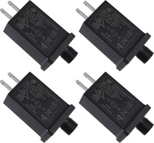 4Pack Replacement Yard Inflatable Adapter, 12V 1.0A Power Supply Adaptor for Out picture