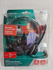 Logitech ClearChat Stereo WMT PC Headset 981-000296 - New Sealed picture