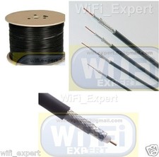 RFC100 RFC195 RFC240 RFC400 LOW LOSS FLEX COAX RF BARE CABLE NO CONECTRS USA picture