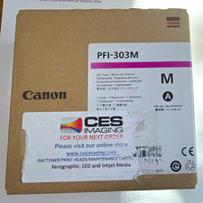 Canon PFI-303M Genuine/Original Magenta 330ml Ink Tank Cartridge For Canon picture