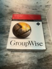 Vtg Novell Groupwise V 4.1 User's Guide GroupWare For Windows 1994 USA FAST SHIP picture