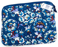 Vera Bradley Laptop Sleeve in Floral Bursts - Padded Laptop Bag Case - NWT picture