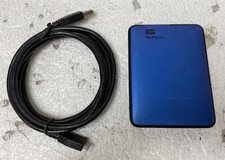WD My Passport WDBBEP0010BBL-01 Portable External Hard Drive 1 TB Tested picture