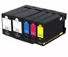 5PK XL Replacement Ink +chip for Canon PGI 1200XL MAXIFY MB2720 MB2120 MB2320 picture
