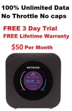 Tmobile UNLIMITED DATA Netgear M1 MR1100 4G LTE RV's Internet Home $40/Month picture